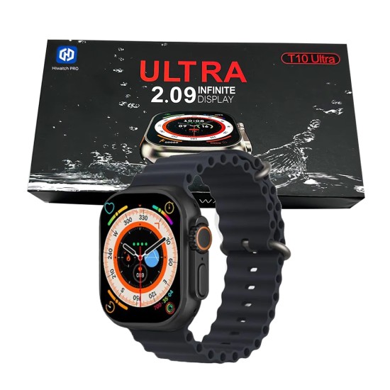 Smartwatch T10 Ultra Series 8 2.09" (Versão para Chamada) Preto